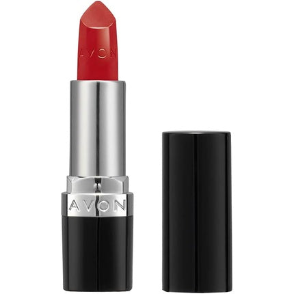 Avon Ultra Satin Lipstick Red 2000 with Vitamin E, Avocado Oil and Sesame Oil for Creamy Rich Colour with a Satin Finish 3.6g