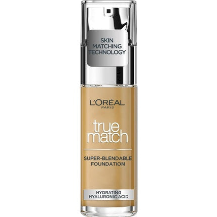 L'Oreal True Match Foundation - W4 Warm Undertone/Golden Natural, 30ml