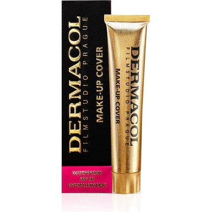 Dermacol Full Coverage Liquid Makeup Matte Foundation with SPF 30