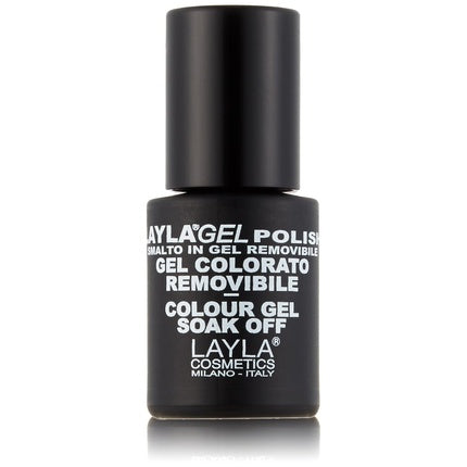 Layla Cosmetics Laylagel Polish Color Blue Glitter 0.01L