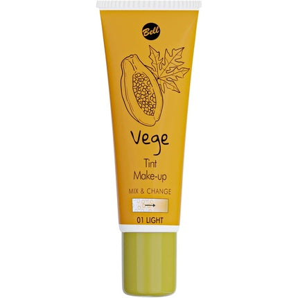 Bell Vege Tint Make Up Self Adjusting Vegan Foundation Primer 01 Light 20g