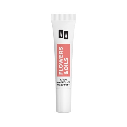 AA Flowers & Oils 65+ Lifting Effect Anti-Wrinkle Cream for Eyes and Mouth 15ml