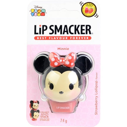 Lip Smacker Tsum Tsum Collection Minnie Mouse Lip Balm for Kids Strawberry Flavour