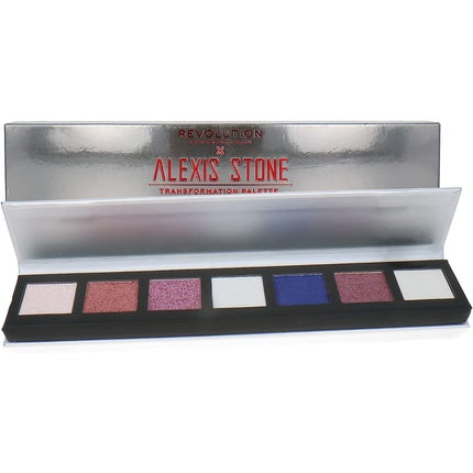 Makeup Revolution Alexis Stone The Transformation Eyeshadow Palette 7 Shades 8.4g