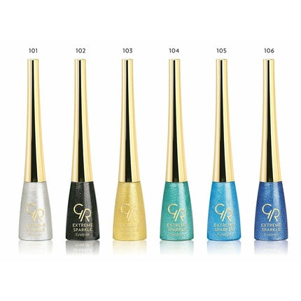 Golden Rose Extreme Sparkling Eyeliner Glamorous Makeup 5.5ml