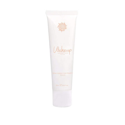 Wakeup Cosmetics Peach Skin Corrector Primer Firming Foundation for Healthy and Radiant Skin 25ml Peach