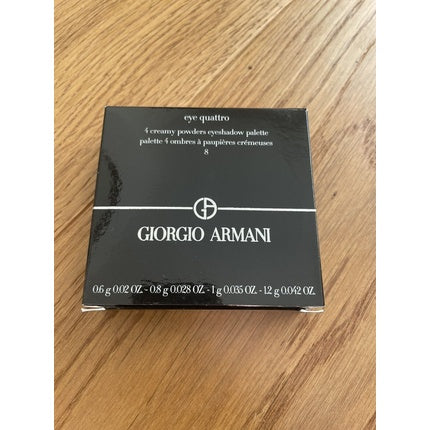 Giorgio Armani Eye Quattro 08 Festival Orange Brown Eyeshadow Palette