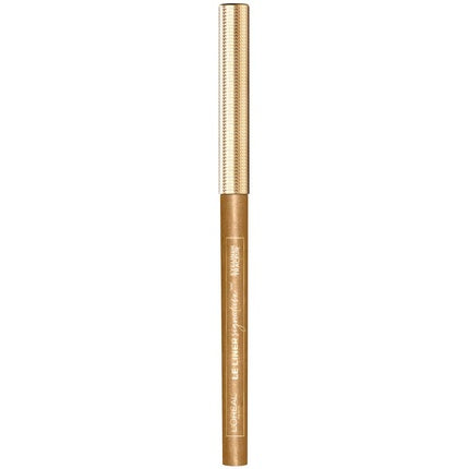 L'Oreal Paris Makeup Le Liner Signature Mechanical Eyeliner Easy-Glide Smudge Resistant Bold Color Long Lasting Waterproof Eyeliner Gold Velvet 0.011 oz Pack of 2