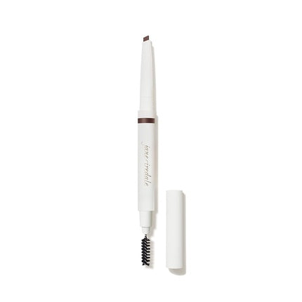 Jane Iredale PureBrow Shaping Pencil Retractable Pencil with Spoolie Expertly Outlines Shapes Fills and Fluffs Water-Resistant Smudge-Proof Formula Dark Brown