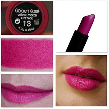 Golden Rose Matte Velvet 013 Lipstick