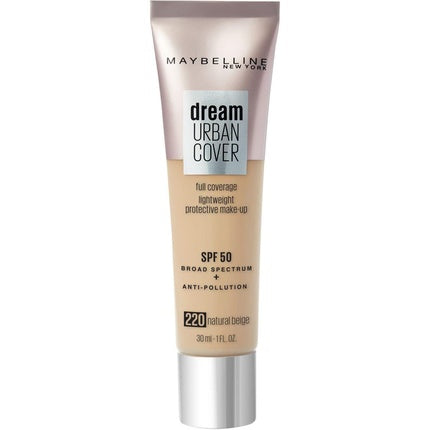 Maybelline New York Dream Urban Cover 30ml 220 Natural Beige