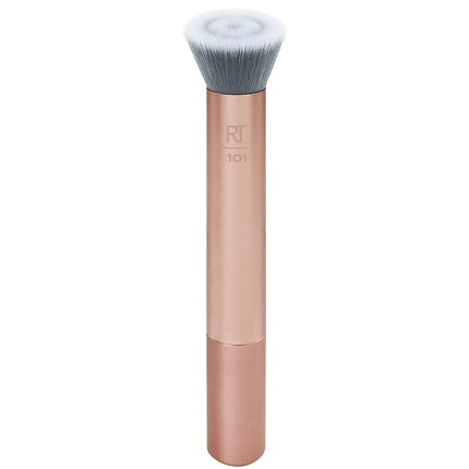 Real Techniques Foundation or Tinted Moisturizer Makeup Blender Brush - Packaging and Handle Color May Vary
