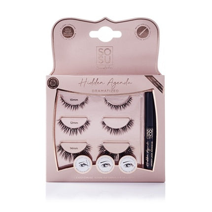 Artificial Eyelashes Hidden Agenda (Dramatized Lashes) 10-14 mm