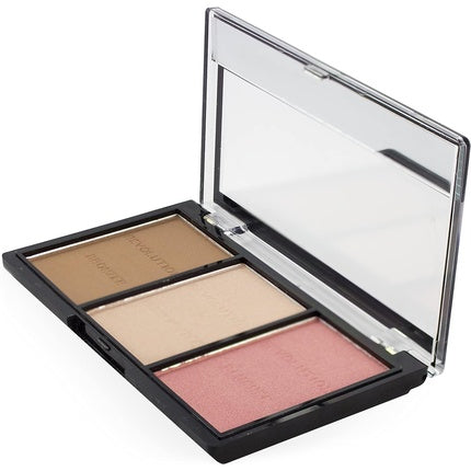 Makeup Revolution Ultra Sculpt and Contour Kit Fair C01 Bronzer Highlighter 11g