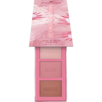 Essence Bloom Baby Bloom Eye & Face Palette 7 Colors High Pigmented Vegan