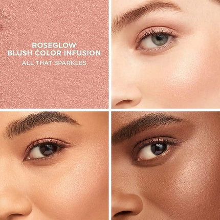 Roseglow Blush Color Infusion All That Sparkle by Laura Mercier for Women 0.2 oz