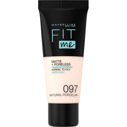 Maybelline Fit Me Foundation Matte &amp; Poreless Full Coverage Blendable for Normal to Oily Skin 30ml