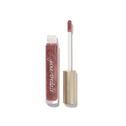 Jane Iredale HydroPure Hyaluronic Lip Gloss - Hydrating Gloss Plumps, Exfoliates and Smooths - Non-Sticky - Vanilla Scent - Vegan and Cruelty Free Mocha Latte