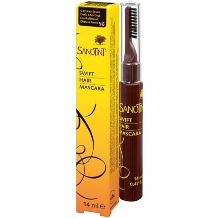Sanotint Dark Chestnut Hair Mascara S6