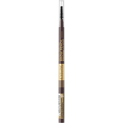 Eveline Micro Precise Eyebrow Pencil 03 Dark Brown - Perfect For Defining And Shaping Eyebrows