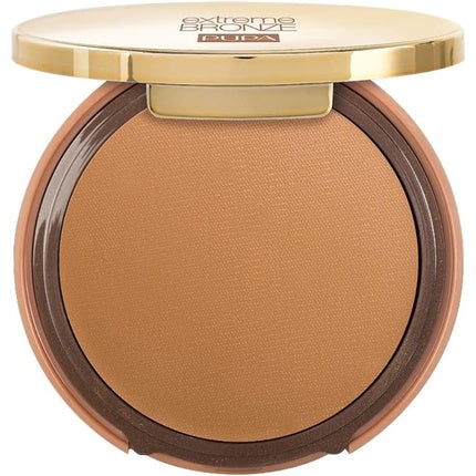 Pupa Extreme Bronze Foundation Spf 15 Grape/Uvb - 04 Bronze + Eyeliner