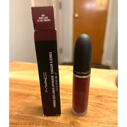 MAC Cosmetics Powder Kiss Liquid Lipcolour 994 Make Love to the Camera NEW!