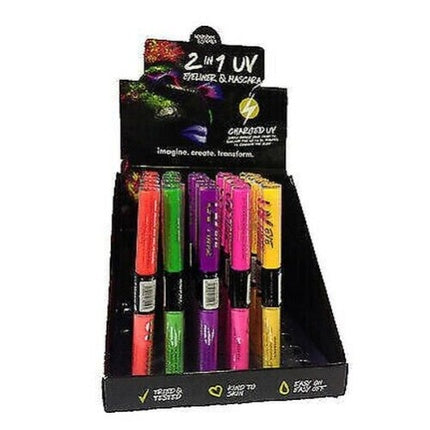 Rimmel 2 in 1 Fluorescent Eyeliner for Disco Party and Parties