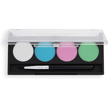 Makeup Revolution Graphic Liner Palette Colored Eyeliner Pastel Dream 4 Shades 5.4g