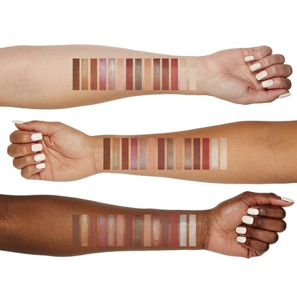 Sigma Beauty Warm Neutrals Eyeshadow Palette 14 Shades with Dual-Ended Brush EP022