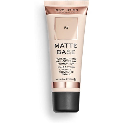 Makeup Revolution Matte Base Foundation F2 28ml
