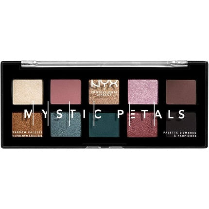 NYX Professional Makeup Mystic Petals Shadow Palette Dark Mystic Transparent