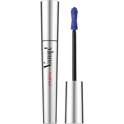 Pupa Vamp Mascara 301 Electric Blue 9ml - Bold Color And Volume