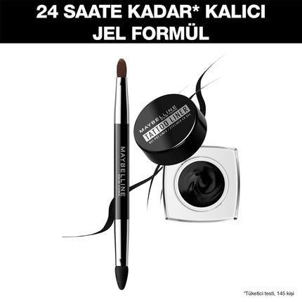 Maybelline Tattoo Liner Eyeliner Waterproof Gel Eyeliner 950 Blackest Black