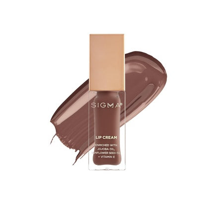 Sigma Beauty Lip Cream Professional Liquid Lipstick Cream with Ultra-Hydrating Formula Dusty Rose