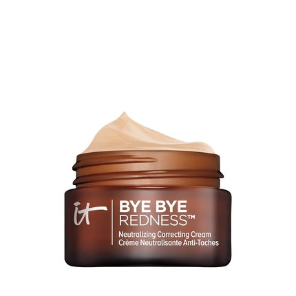 IT Cosmetics Bye Bye Redness Neutralizing Color-Correcting Cream with Hydrolyzed Collagen 0.37 fl oz Transforming Neutral Beige