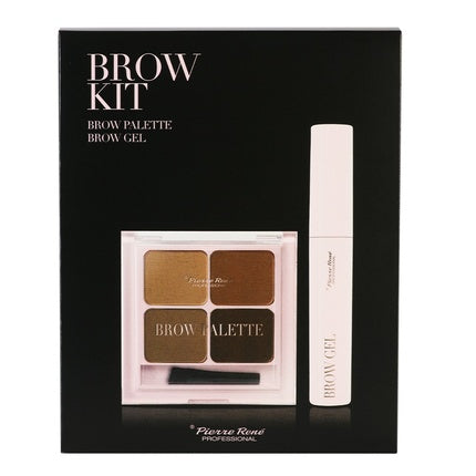 Pierre Reneset Eyebrow Makeup Palette - 72g Clear Gel 10ml
