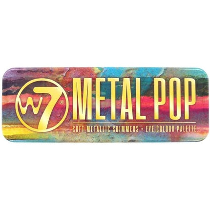 W7 Metallic Pop Eyeshadow Palette