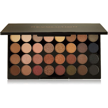 Makeup Revolution Shimmers and Matte Nudes Ultra 32 Eyeshadows Flawless Palette