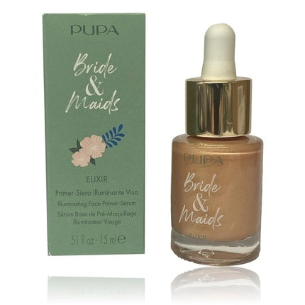 PUPA Milano Bride And Maids Elixir Face Serum Repair And Hydrates Skin 0.51 Oz