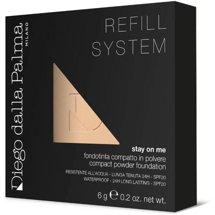 Diego Dalla Palma Stay On Me Compact Foundation SPF20 Refill 55 Terracotta
