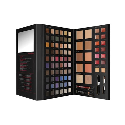 Deborah Milano Make Up Book Volume 4 with Eyeshadows, Lipsticks, Gloss, and Powder in Various Finishes and Colors