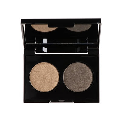 KORRES Volcanic Minerals Velvet Duo Eyeshadow Palette - Khakis 48 3g Vegan