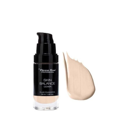 Pierre Rene Professional Skin Balance Cover Fluid Foundation Waterproof No.27 Cream