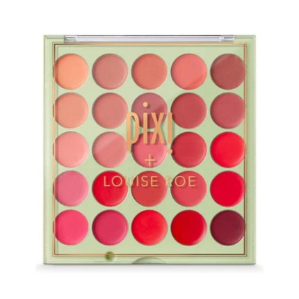 Pixi + Louise Roe Cream Rouge Palette Cream Colour Palette 25 Lip Shades 16g