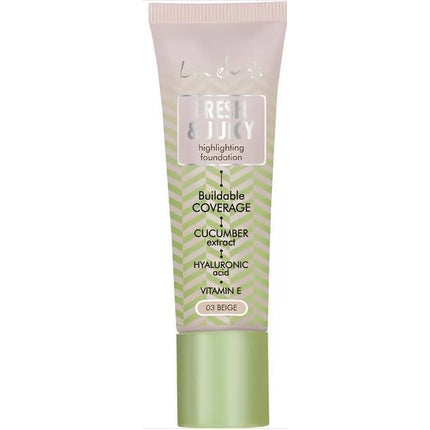 Lovely Fluid Fresh and Juicy Foundation No. 3