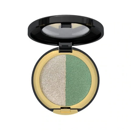 Hypnotic Eyes be beautiful Cosmetics Highly Pigmented Colors with Metallic Shimmer Finish Stardust and Green