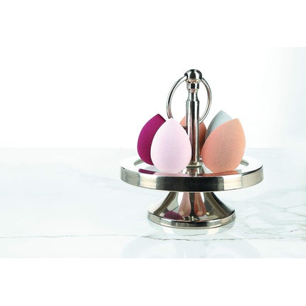 T4B Lussoni 3 Piece Makeup Sponge Set Skin Tone Pink and Gray Blenders