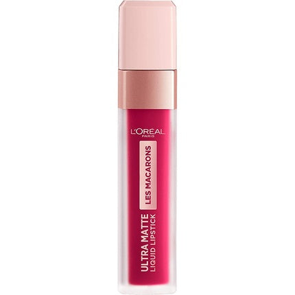 L'Oreal Paris Les Macarons 838 Berry Cherie Matte Permanent Raspberry Lipstick 31g