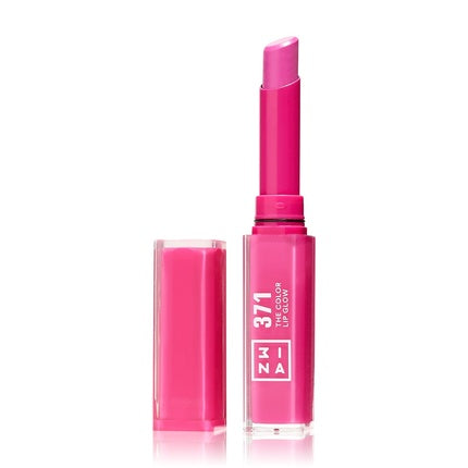 3ina The Color Lip Glow - Lipstick In 371 Hot Pink, 2 Grams
