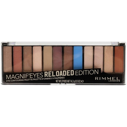 Rimmel London Magnif Eyes Contouring Palette 0.5oz Eye Shadow Reloaded Edition - 012